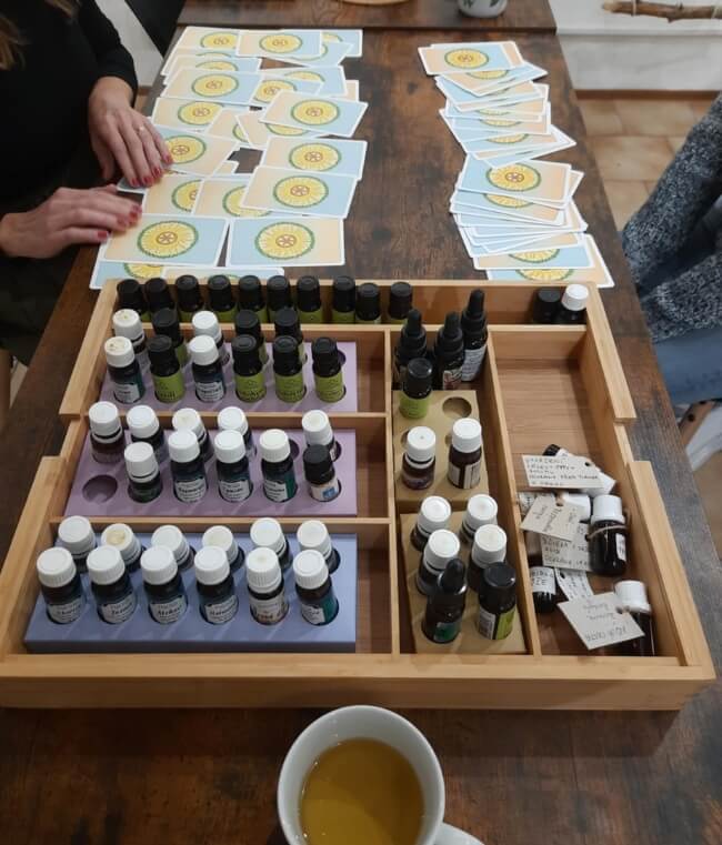 Stůl plný esencí – výběr vůní, Zlínský kraj